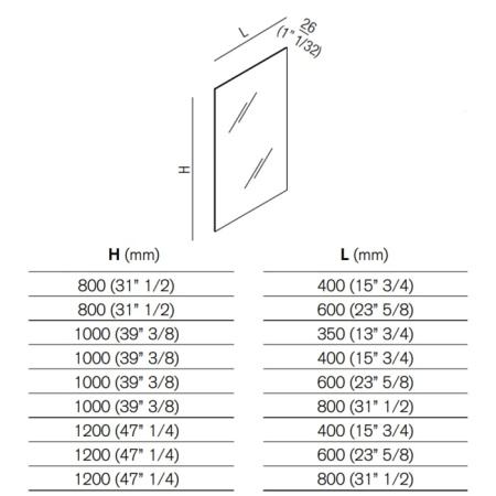 Зеркало Agape Nudo 80x80 ASPE0880O
