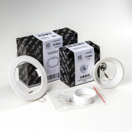 Встраиваемый светильник Lightstar Domino D61606WMOD