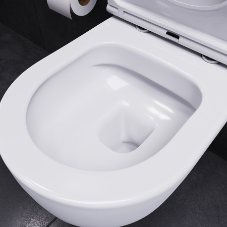 Подвесной унитаз Damixa Sirius DX86C1700SC с сиденьем микролифт