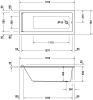 Акриловая ванна Duravit Starck New 170х75 700335000000000