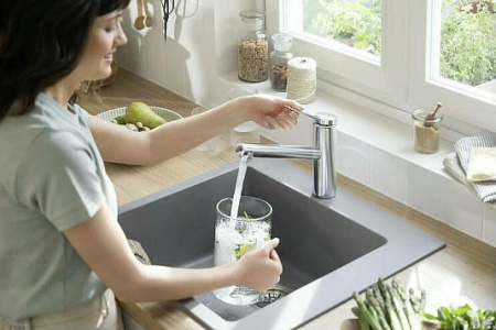 Смеситель для кухни hansgrohe Zesis M33 150 74802000 хром