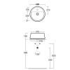 Раковина Simas Sharp 42 SH03bi*1