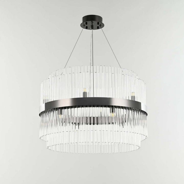 Подвесная люстра Arte Milano Бари 430110.600.12.G9.C1 BK