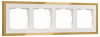 Рамка на 4 поста Werkel  W0042853
