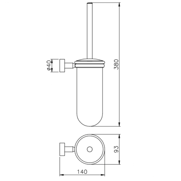 Ершик Nicolazzi Minimale 1490MCR