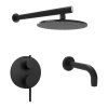 Душевой комплект Paini Cox 78PZSET26911BATHHEAD черный матовый