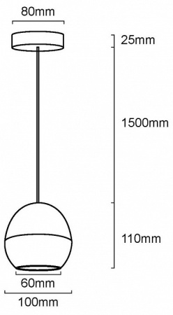 Подвесной светильник Fiberli Ayleen 12110401