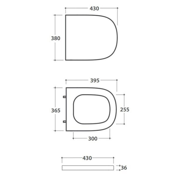 Крышка-сиденье для унитаза Globo Stockholm LAR20BI