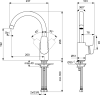 Смеситель для кухни Ideal Standard Ceraflex B1727AA