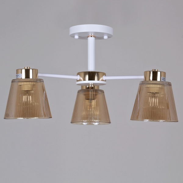 Люстра на штанге Reluce  20560-0.3-03 WH+FG
