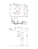 Раковина KERASAN Cento 60 3531bi*1