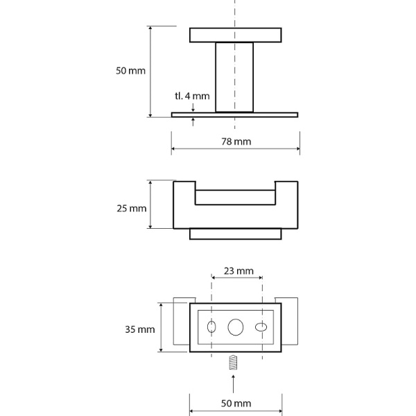 Крючок Bemeta Plaza 118106032