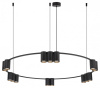 Подвесная люстра Denkirs Orbit DK4067-BK