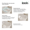 Приставной безободковый унитаз с сиденьем микролифт IDDIS Calipso CALRDSEi26