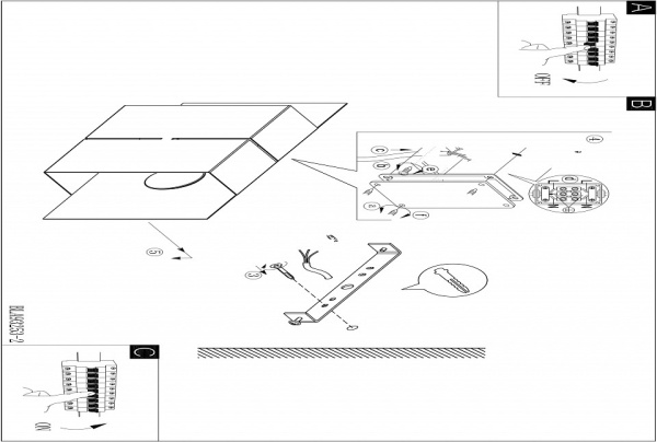 Накладной светильник Eglo Kibea 93254