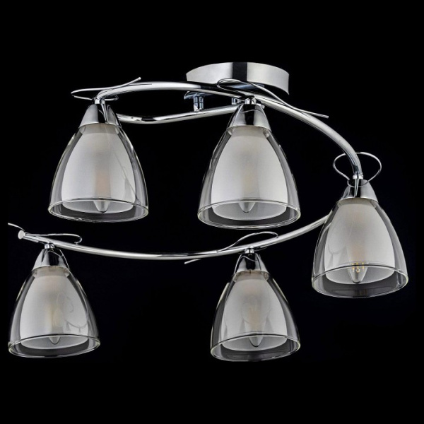 Потолочная люстра Arti Lampadari Paola Tavenna Nickel Paola E 1.1.5 N