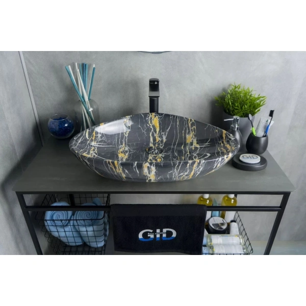 Раковина 59x39 см GID Stone Edition Mnc207