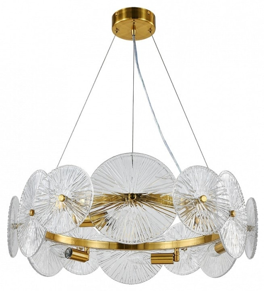 Подвесной светильник Indigo Miele 12021/6P Brass