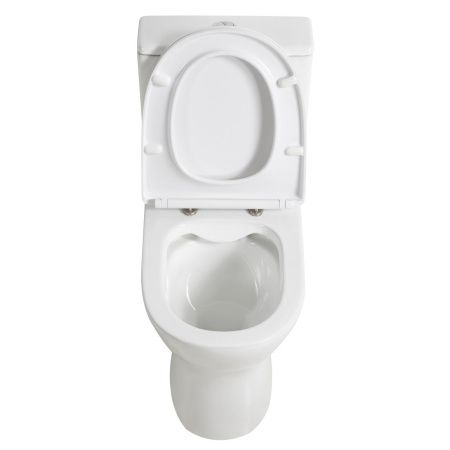 Унитаз-компакт безободковый с сиденьем BelBagno LOUNGE BB045CPR/SC