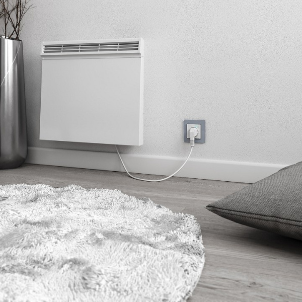 Розетка с заземлением и со шторками без рамки с Wi-Fi Werkel белый W1171601