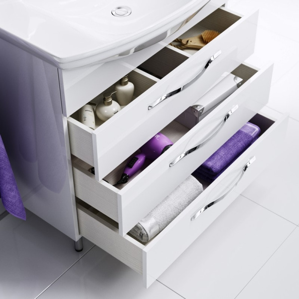 Тумба под раковину AQWELLA Allegro 85 (Agr.01.08/2) белый