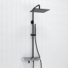 Душевая стойка WasserKRAFT A114.162.217.CB Thermo черный