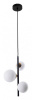 Подвесная люстра Arte Lamp Gemini A2243SP-3BK