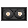 Встраиваемый светильник Arlight CL-SIMPLE-S148x80-2x9W Day4000 (BK 45 deg) 026877