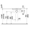 Раковина 55,5x38 см Duravit 2nd Floor 0316530000