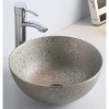Раковина-чаша CeramaLux 7226SS 41x41 см, накладная, серебряный