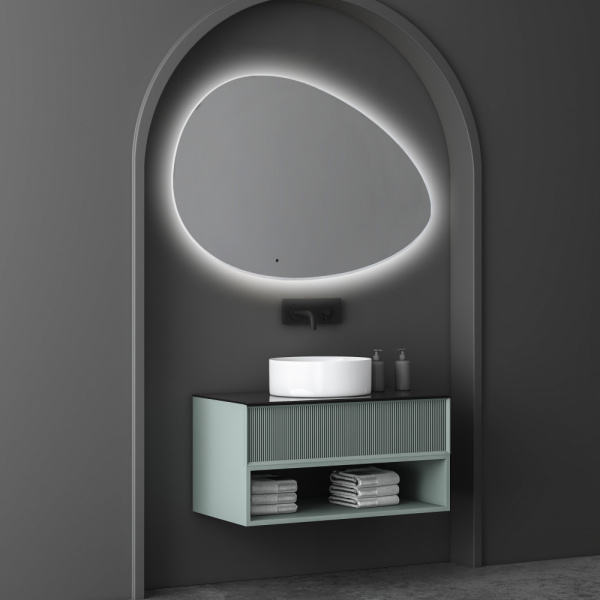 Зеркало с подсветкой Abber Kontur AG6301SCL-1.2