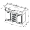 Раковина Aquanet Shenxin 110