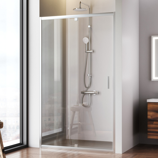 Душевая дверь AM.PM Gem W90G-120-1P-MT серебро
