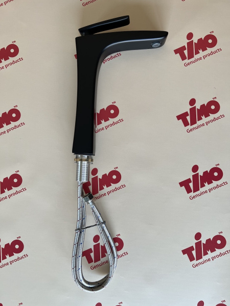 Смеситель для раковины Timo Helmi 4011/03F черный