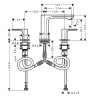 Смеситель для раковины hansgrohe Rebris S 72530000 хром