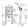 Монтажный элемент для писсуара Grohe Rapid SL 38803001