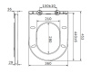 Крышка-сиденье AM.PM Inspire C507854WH