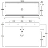 Раковина Simas Agile 120 AG121 bi*0