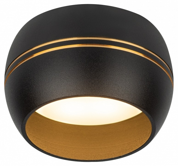 Накладной светильник Эра OL13 GX53 BK/GD Б0049036
