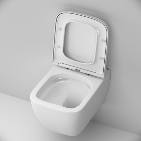 Подвесной унитаз AM.PM Gem C901701SC с крышкой-сиденьем
