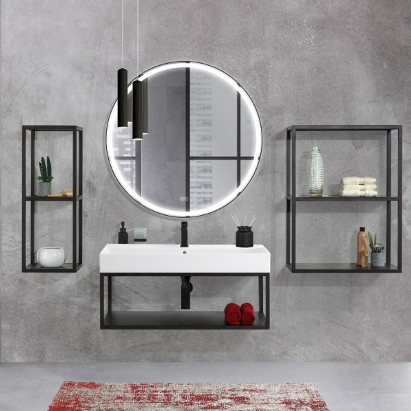 Зеркало Cezares 60 CZR-SPC-CADRO-600-LED-TCH-WARM с подогревом