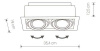 Встраиваемый светильник Nowodvorski Downlight 9570