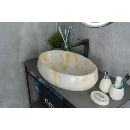 Раковина 59x40 см GID Stone Edition Mnc166