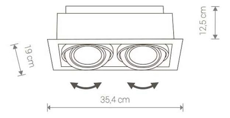 Встраиваемый светильник Nowodvorski Downlight 9570