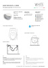Подвесной унитаз White Ceramic Basic Circle W020304