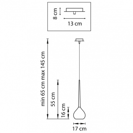 Подвесной светильник Lightstar Forma 808110
