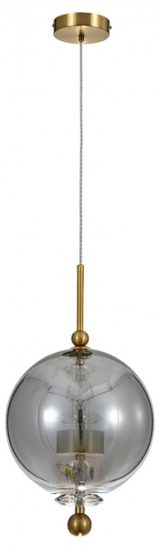 Подвесной светильник Indigo Illusione 11055/1P Smoke