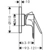 Смеситель для душа hansgrohe Rebris 72658000