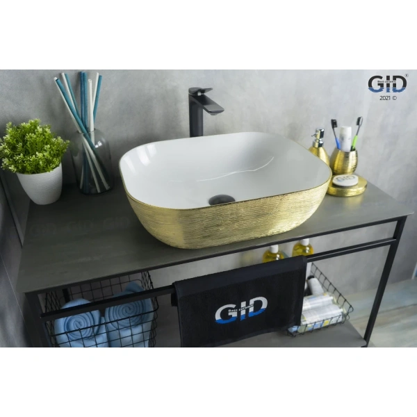 Раковина 50x40 см GID LuxeLine D1302h130