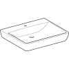 Раковина 65x55 см Geberit Renova Comfort 258567000